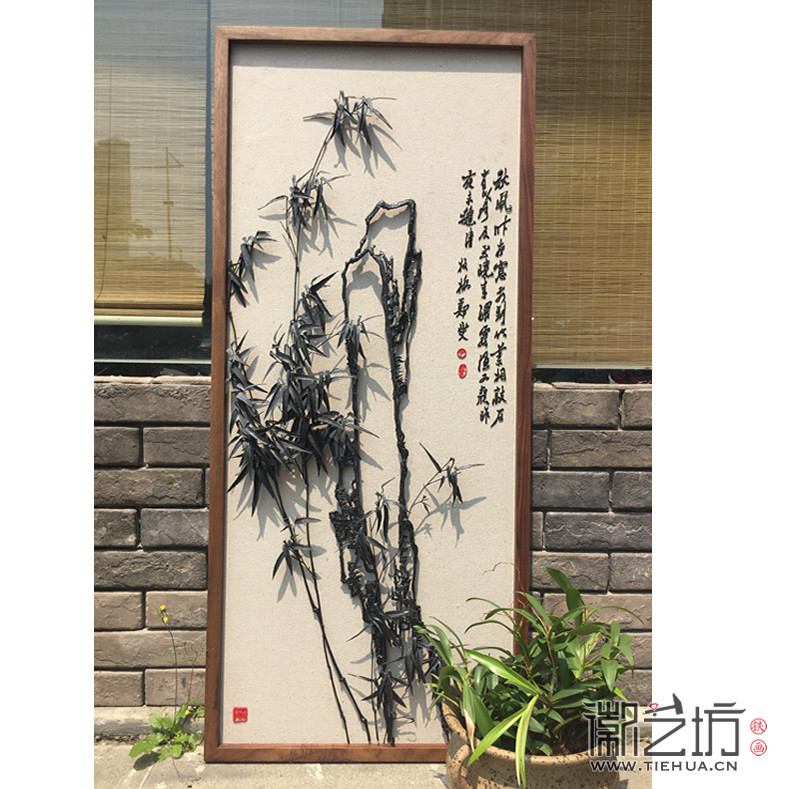 徽藝坊鐵畫現(xiàn)代極簡風格作品 (8)